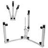 [US Local Warehouse] Universal Bicycle Wheel Truing Weaving Stand Adjustable Bicycle Wheel Lacing Tool Rim-Safe & Foldable Spoke Holder for Efficient Repair and Spoke Braiding