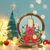 Diamond Painting Wooden Christmas Table Top Ornament Kits Xmas Home Decor