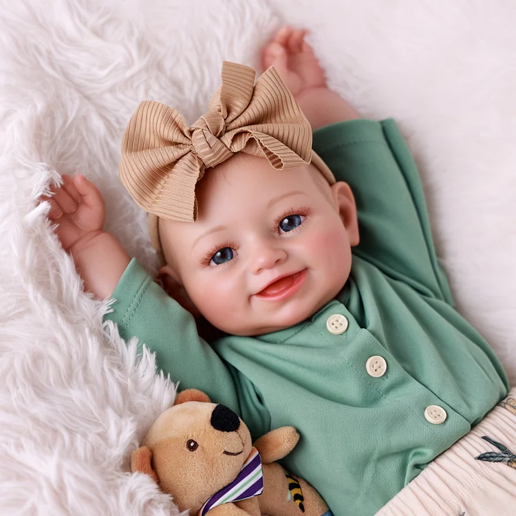 Babeside Smiling Reborn Baby Marcy 20" Older Girl Building Lovely Memories