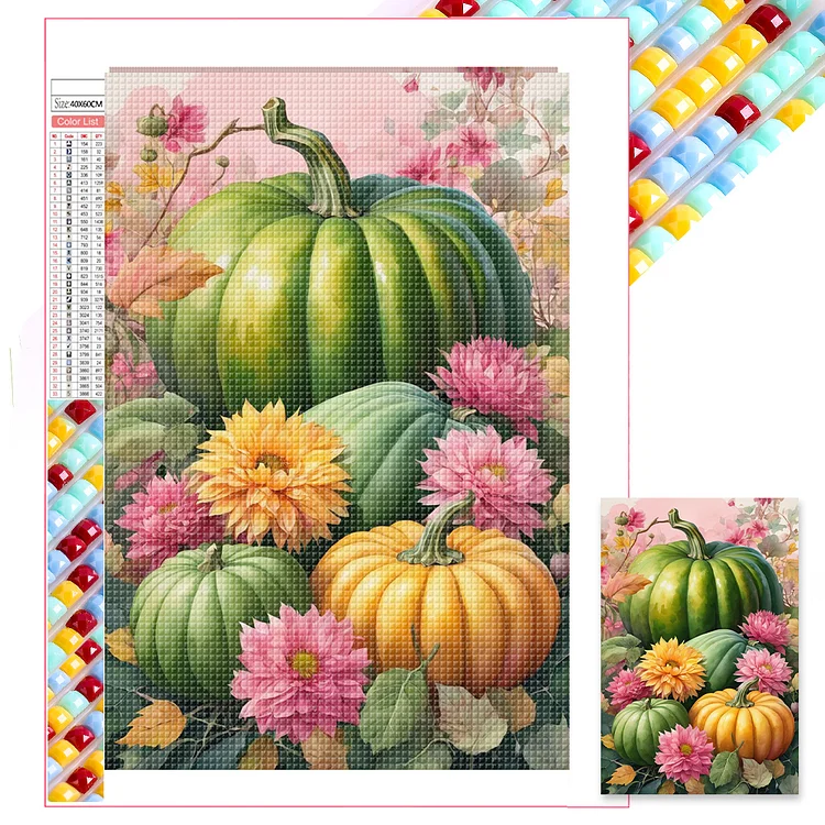 Pumpkin - Full Square - Diamond Painting(45*65cm)