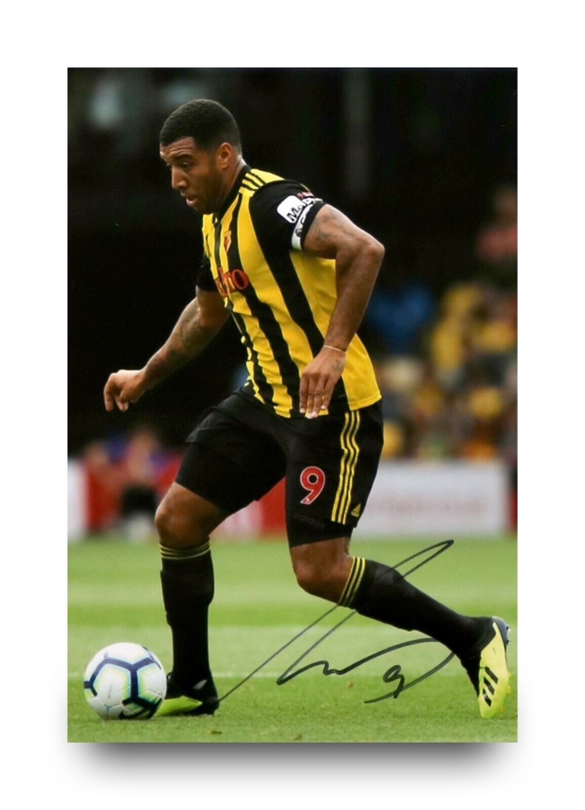 Troy Deeney Signed 6x4 Photo Poster painting Watford Walsall Genuine Autograph Memorabilia + COA