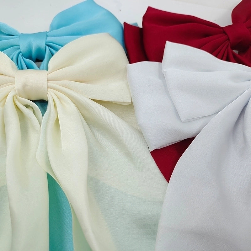 Women’s Minimalist Bow Knot Cloth Hair Clip