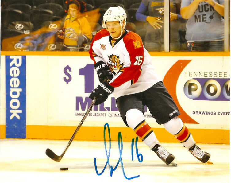 Florida Panthers Aleksander Barkov Signed Autographed 8x10 Photo Poster painting COA