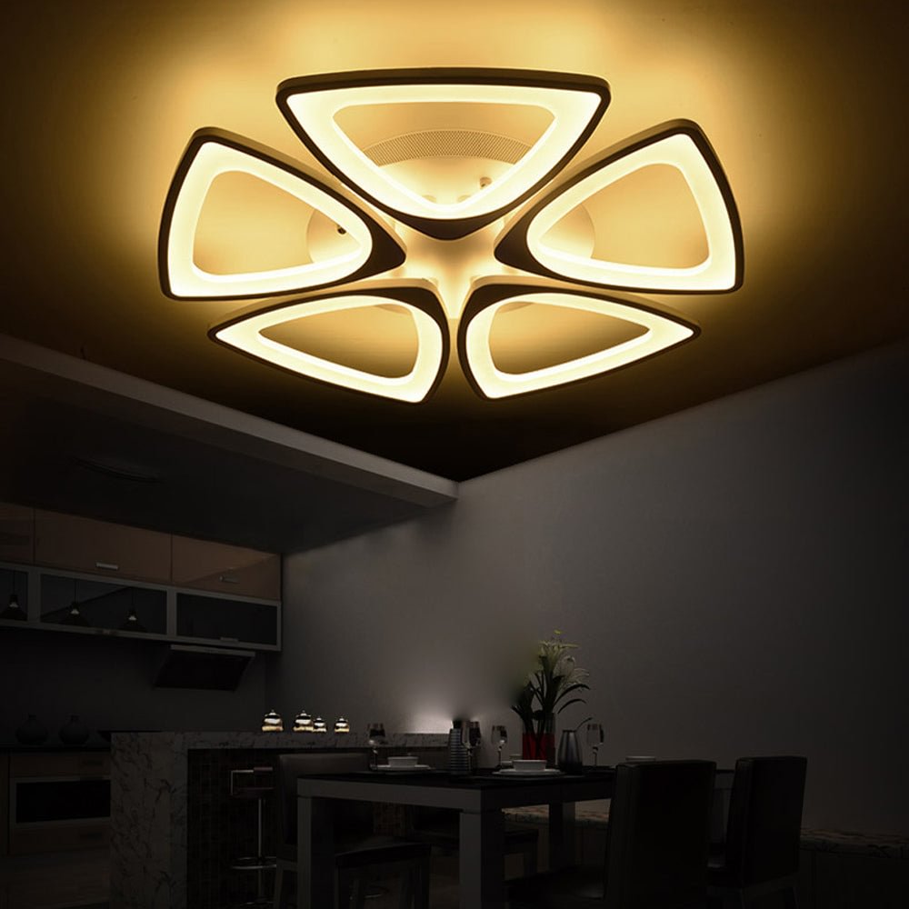 LED Modern Flower Iron Acryl  LED Lamp.LED Light.Ceiling Lights.LED Ceiling Light.Ceiling Lamp For Foyer Bedroom Dinning Room