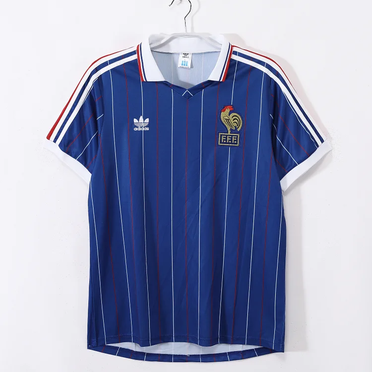 1982 France Home Retro Jersey