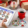 8pcs DIY Diamond Painting Coaster Kit - Christmas Gnome