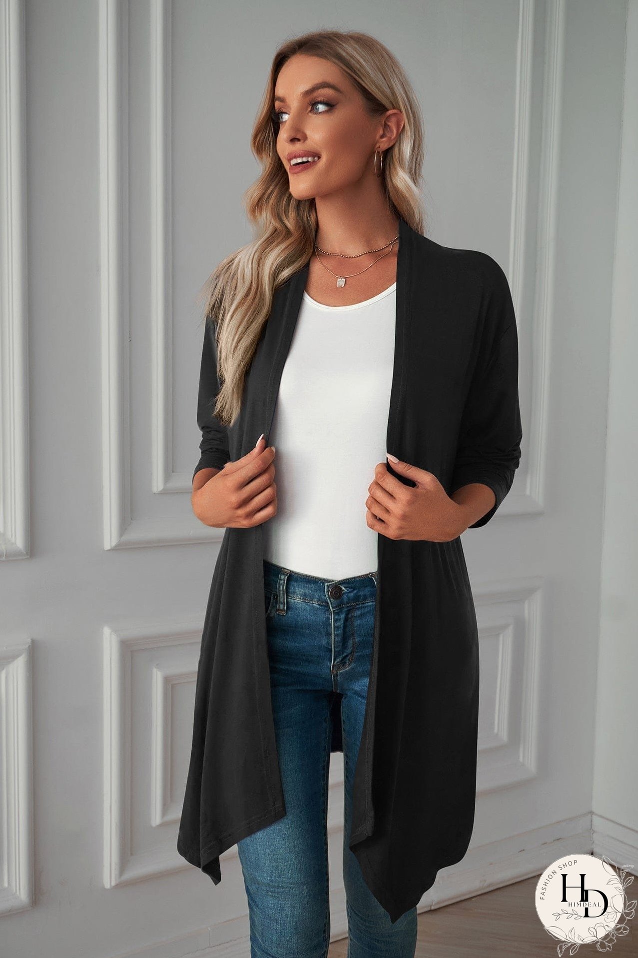 Warm Plaid Shirt Jacket for Fall