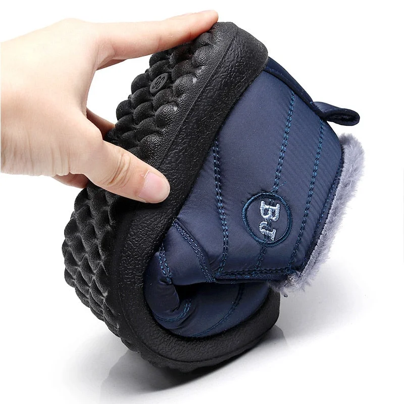 Men's sneakers Winter Men Casual Shoes Male Warm Winter Shoes For Men Loafers Unisex Sneakers Winter Fur Short Shoes Man loafers