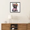 (Multi-Style)Dog-Partial Special Shaped Diamond Painting 30*30CM