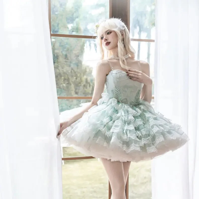 Ballet Lace Star Lolita Dress