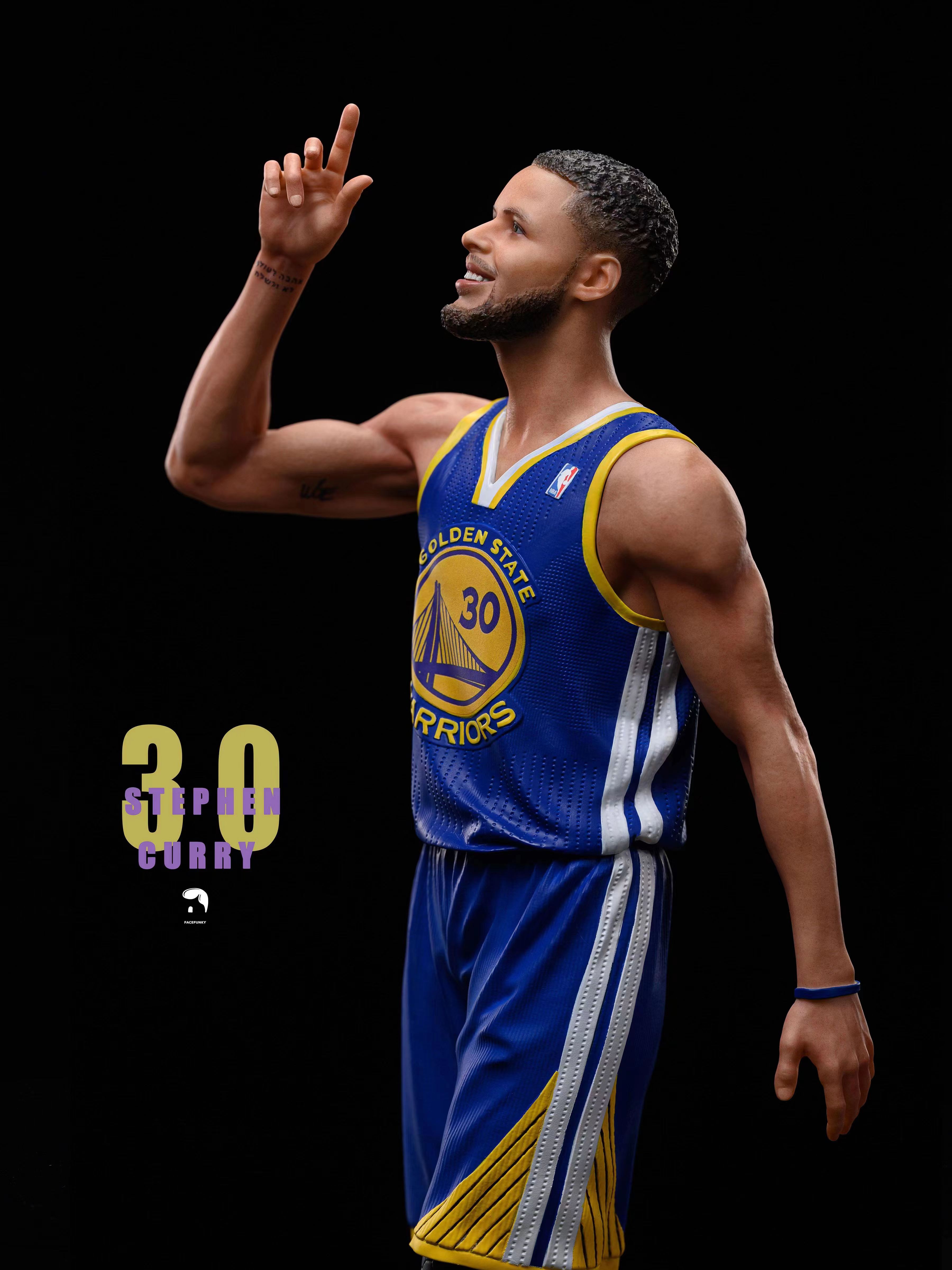 PRE-ORDER FaceFunky Studio NBA Stephen Curry 1/6 Statue(GK)