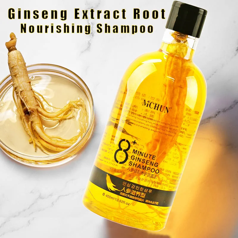 👑 Gold Ginseng Shampoo 400ml for Men and Women 