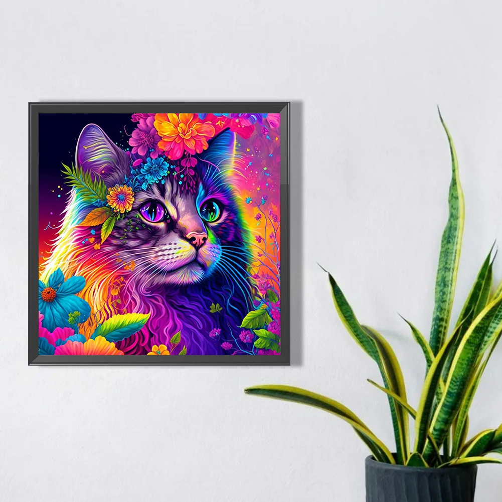 Diamond Painting - Full Round Drill - Cat(30*30cm)