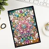 50 Pages A5 Special Shaped Mandala 5D DIY Diamond Painting Notebook Kit