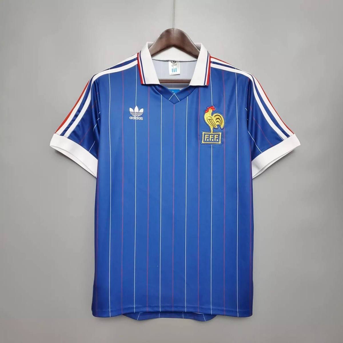 1982 Retro France Home Football Shirt mysite