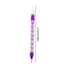 Resin Diamond Painting Point Drill Pen Dual-Ended Diamonds (Purple)