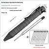 Bolt-operated tactical pen, titanium alloy push-button sign pen, EDC portable business metal pen