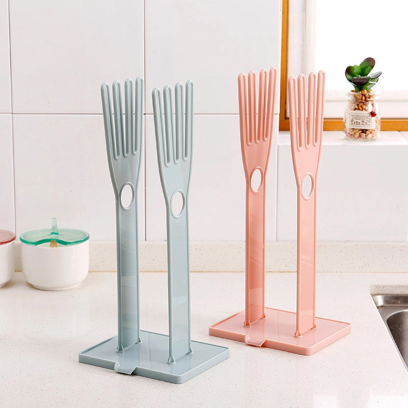 Creative New Home Removable Gloves Drying Rack Multifunctional Kitchen Cloth Gloves Rack Manufacturers