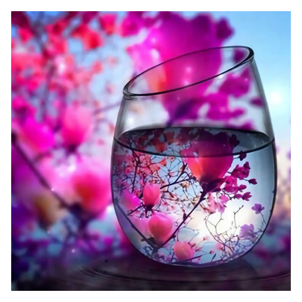 

Cup Scenery - Round Drill Diamond Painting - 30*30CM, 501 Original