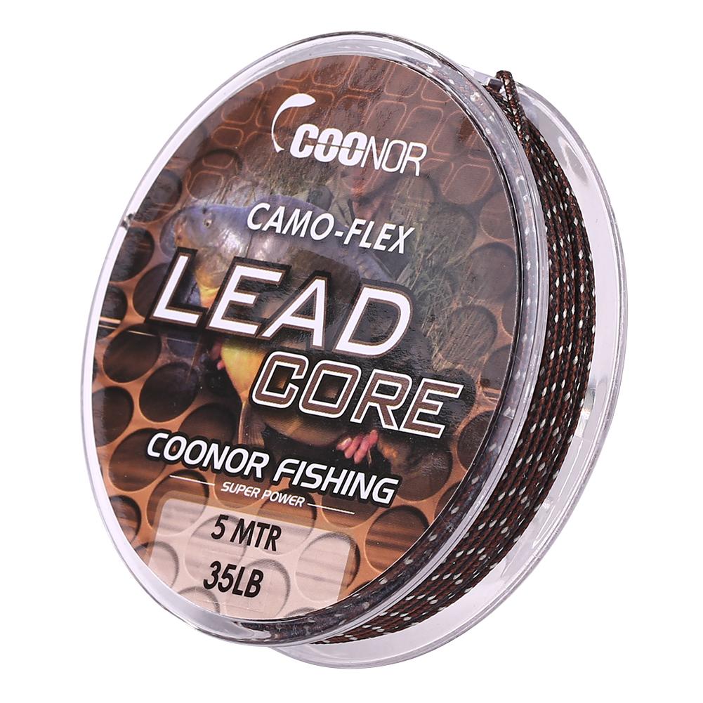 

5m Multifilament Braided Camouflage Carp Fishing Wrapped Line Accessories, 35lb, 501 Original