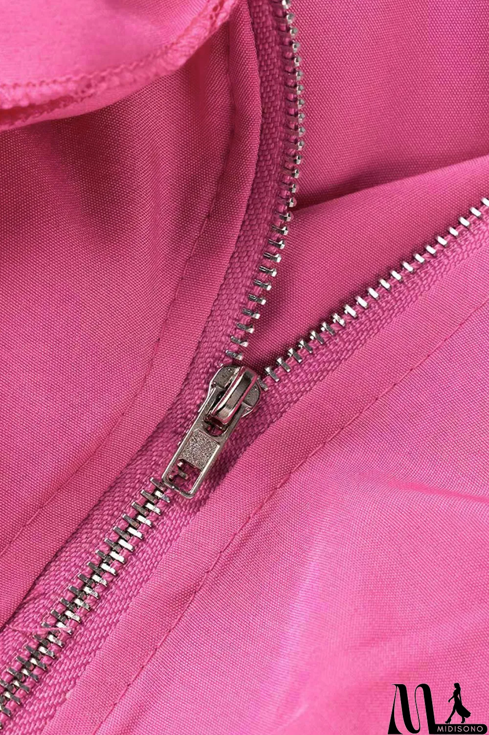 MidiSono - Rose Red Sexy Casual Solid Patchwork Backless Off the Shoulder Short Sleeve Two Pieces