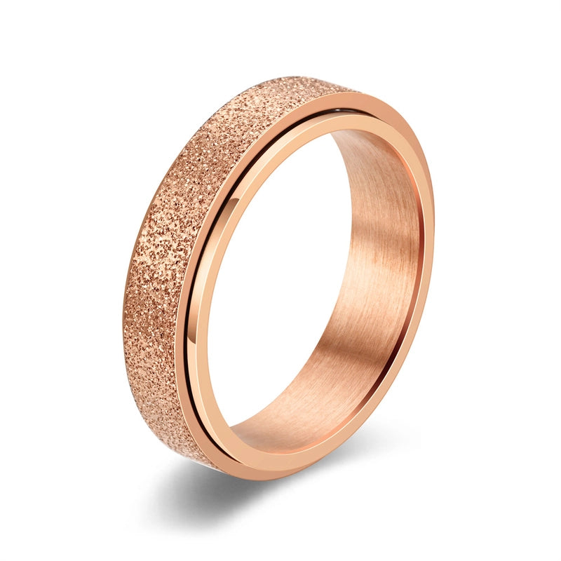 Elegant Geometric 304 Stainless Steel Plating Unisex Rings