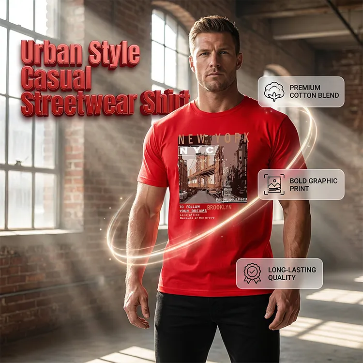 Urban Style New York City Short Sleeve Top
