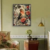 (US Only)Paint By Numbers Kit On Canvas DIY Oil Art Flower Bird Home Wall Decor 40x50cm