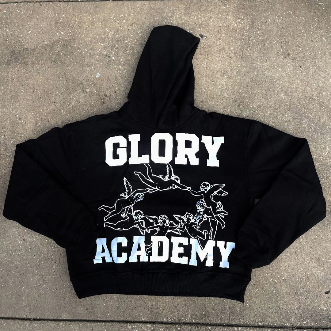 Glory Academy Print Long Sleeve Hoodies