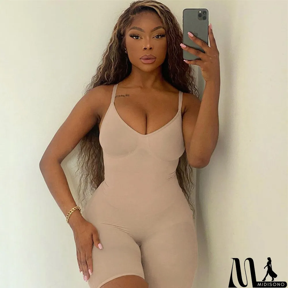 MidiSono - Casual Sports Sling Playsuits