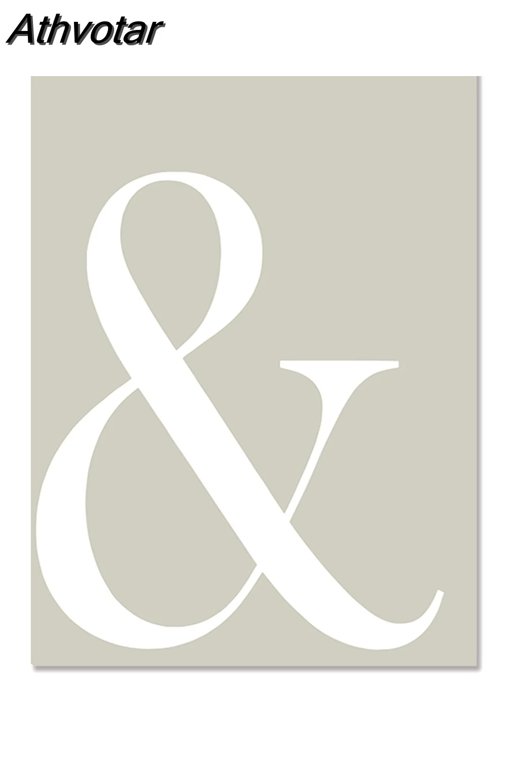 Athvotar Abstract Flowers Green Leaf Vase Wall Art Canvas Painting Nordic Posters and Prints Wall Pictures for Living Room Decor