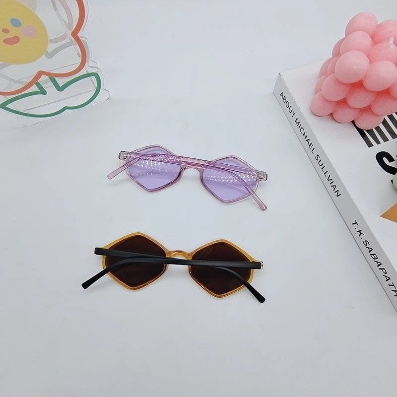 New Diamond Shaped Glasses Foreign Trade Fashion Polygonal Men’s Sunglasses