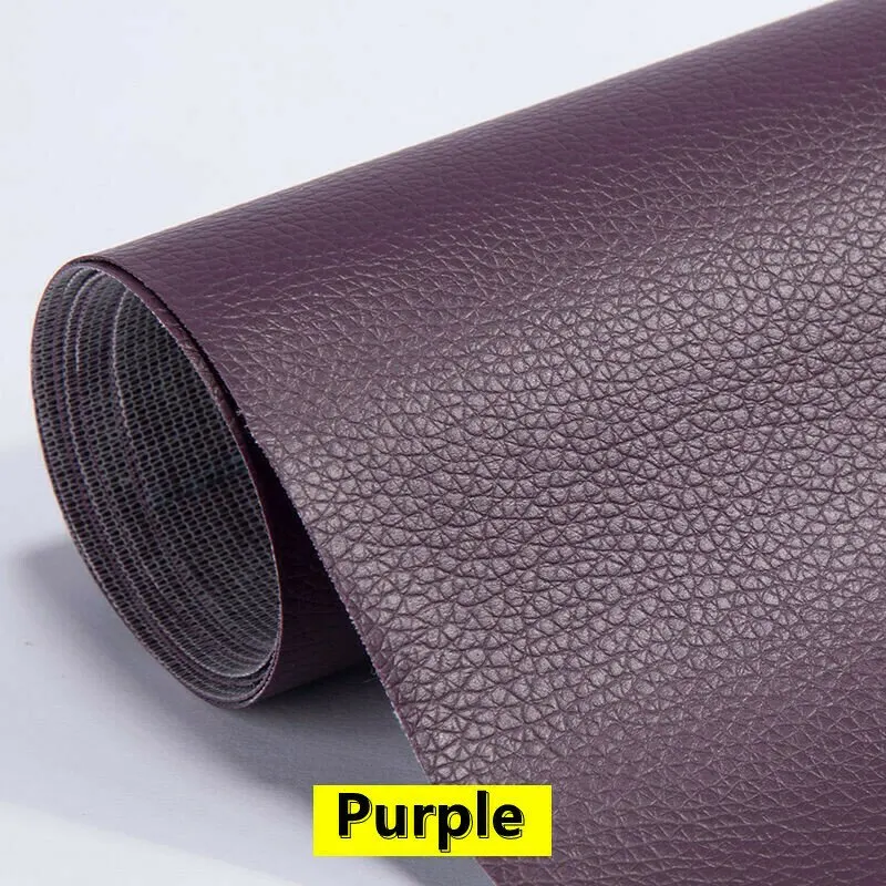 Self-Adhesive Leather Refinisher Cuttable Sofa Repair 