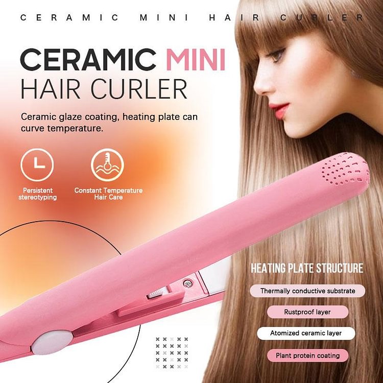 Ceramic Mini Hair Curler- New Year Hot Sale
