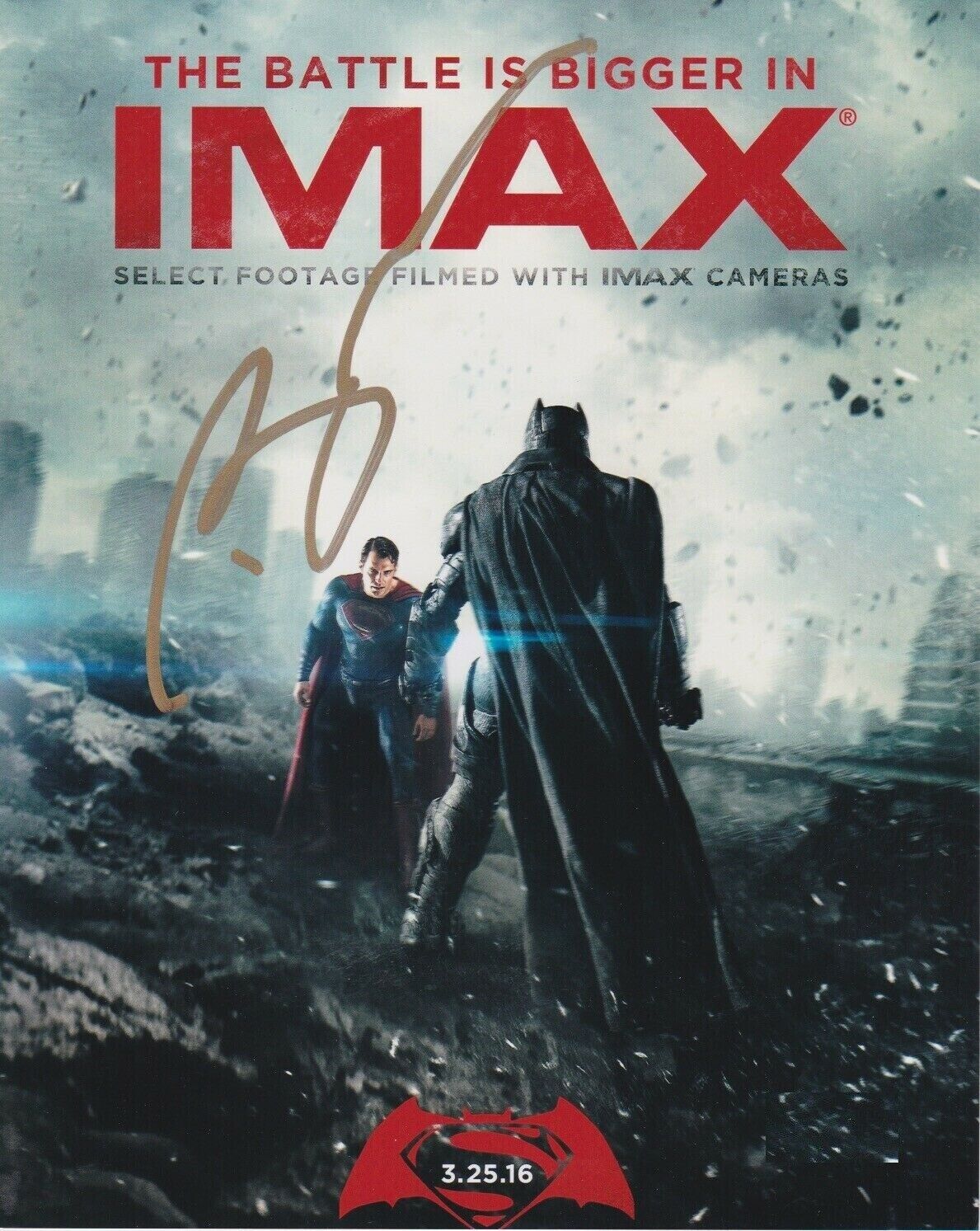 BEN AFFLECK ( Batman VS Superman) Autographed Signed 8x10 Photo Poster painting REPRINT