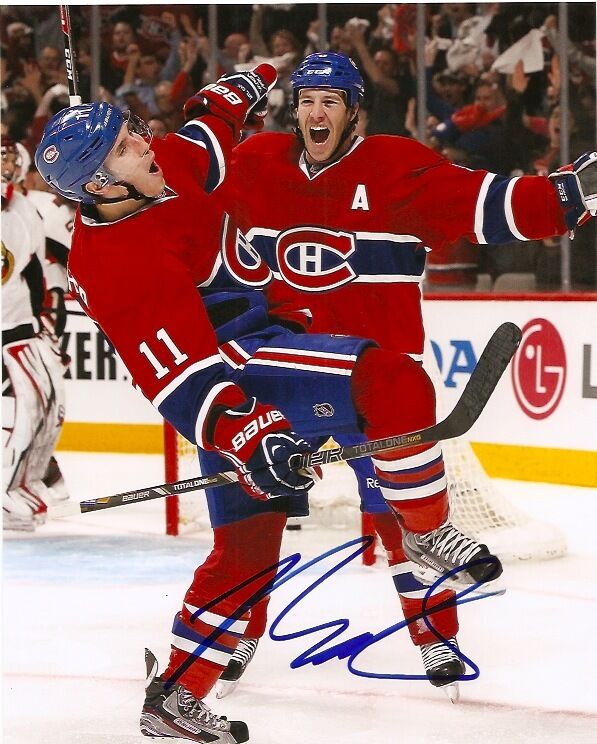 Montreal Canadiens Brendan Gallagher Signed Autographed 8x10 Photo Poster painting COA AA