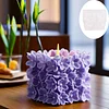Silicone Flower Cylinder Mould DIY Blossom Candle Mould Heat Protection 3D Flower Candle Moulds  Management for Valentine s Day Wedding Birthday Gift