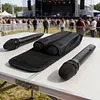 Suitable For JBL Microphones Storage Bag Waterproof Microphone Protective Case Portable Flap Carry Bag Dustproof Storage Bags for KTV/Performance/Live Stream
