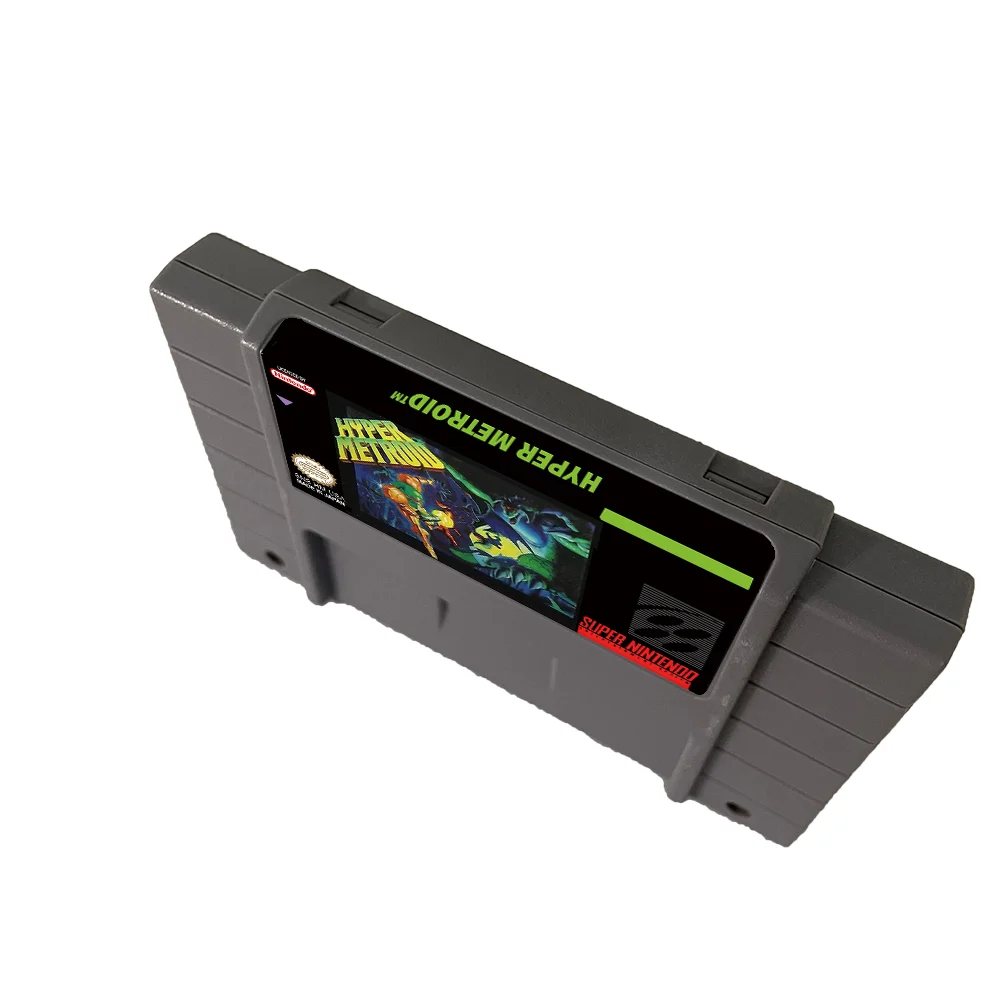 HYPER METROID SNES For Super Nintendo Entertainment System - 16 Bit US Version Game Cartridge