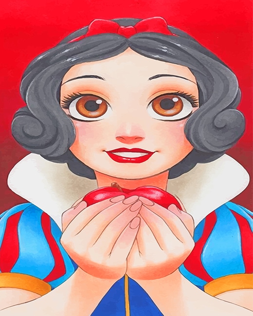 

Snow White Disney Princess – Paint By Numbers - 40*50CM, 501 Original