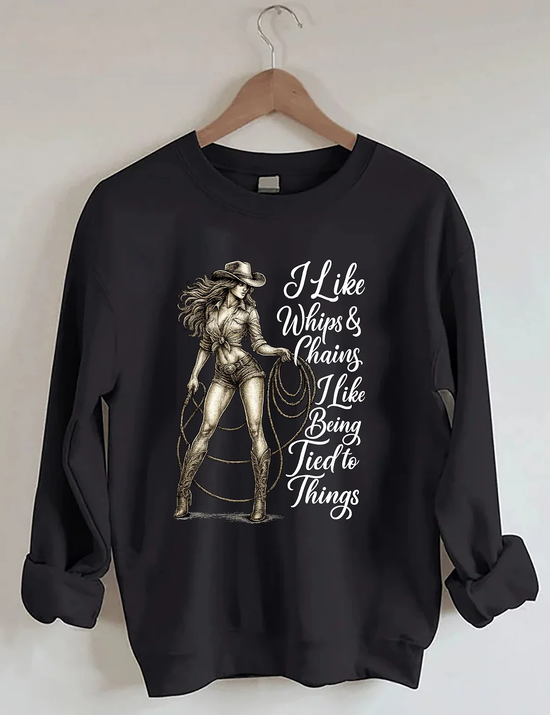 Western Whips & Chains Sweatshirt