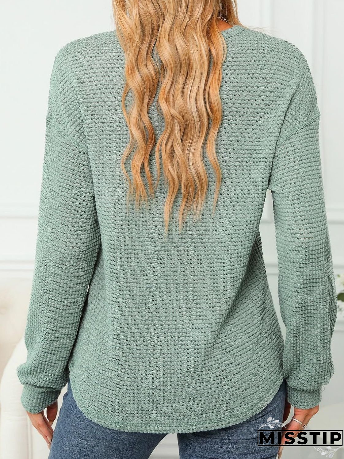 Round Neck Long Sleeve T-Shirt