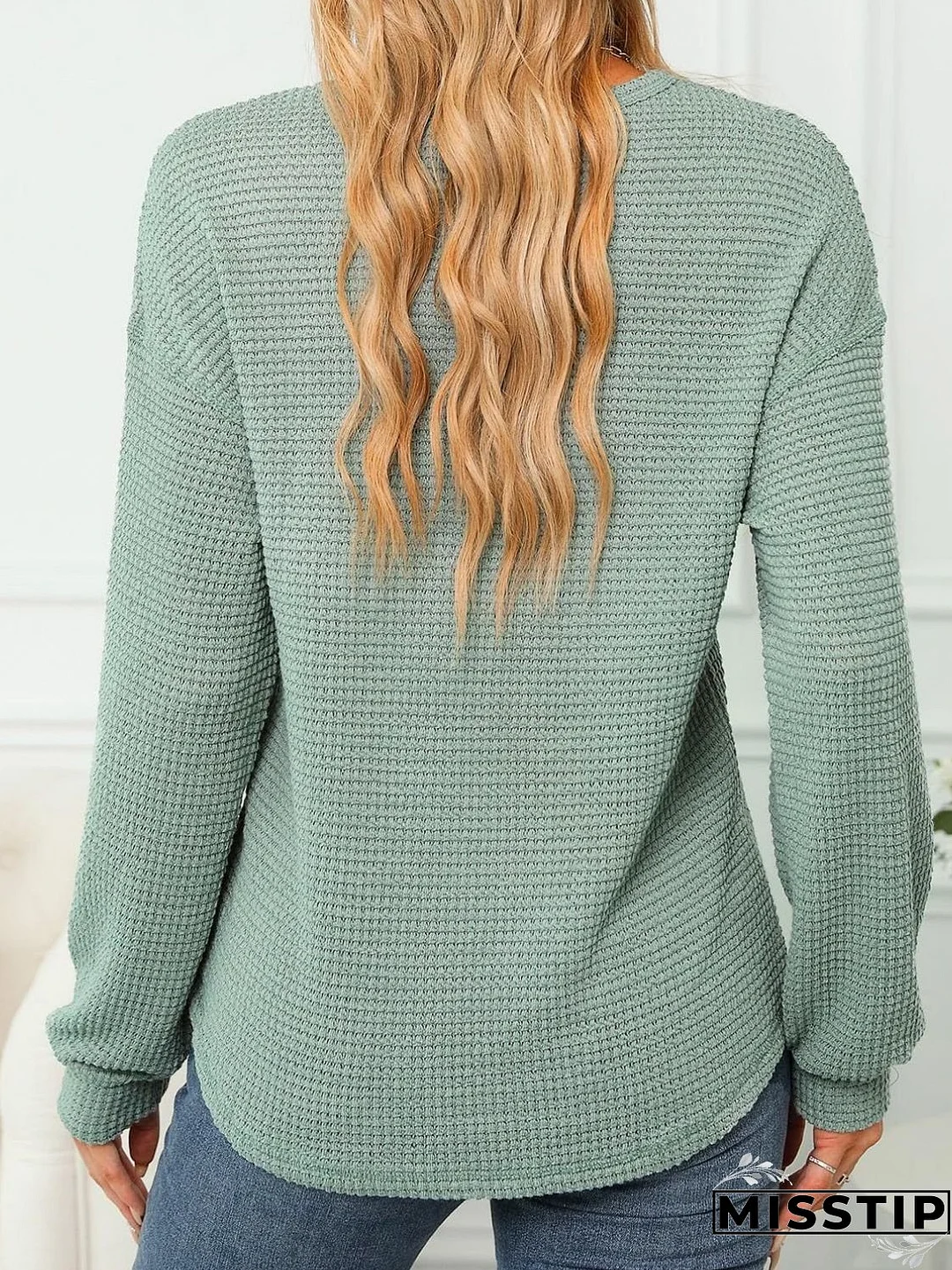 Round Neck Long Sleeve T-Shirt