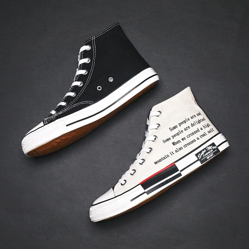 Designer Canvas Snekers Boys School Shoes Fashion High Top Men Canvas Shoes Unisex Sneakers 2020 New Man Sneakers 896