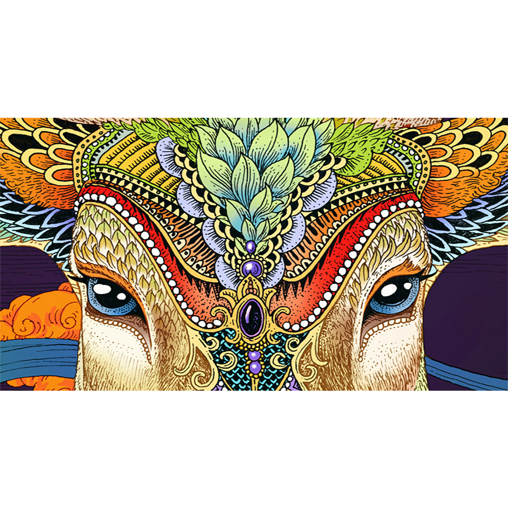 

Deer - Round Drill Diamond Painting - 80*40CM (Big Size), 501 Original