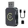 Wired To Wireless Carplay & Android Auto 2 in 1 Dongle Auto Connect Mini Adapter
