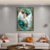 (Big Size)Girl - 14CT Stamped Cross Stitch - 40*60cm - Character