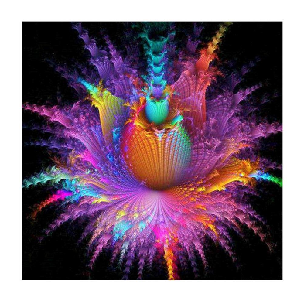 

30*30CM - Flower - Special Shaped Diamond Painting, 501 Original