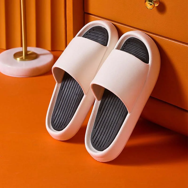 Letclo™  Spring EVA 3.5CM Thick Bottom Couple Slippers letclo Letclo