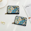 Diamond Painting Flower Wallet Diamond Painting Card Holder Coin Purse
